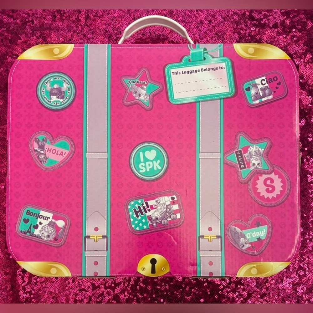 Like New Shopkins Lost Luggage Exclusive Set - Picture 3 of 4